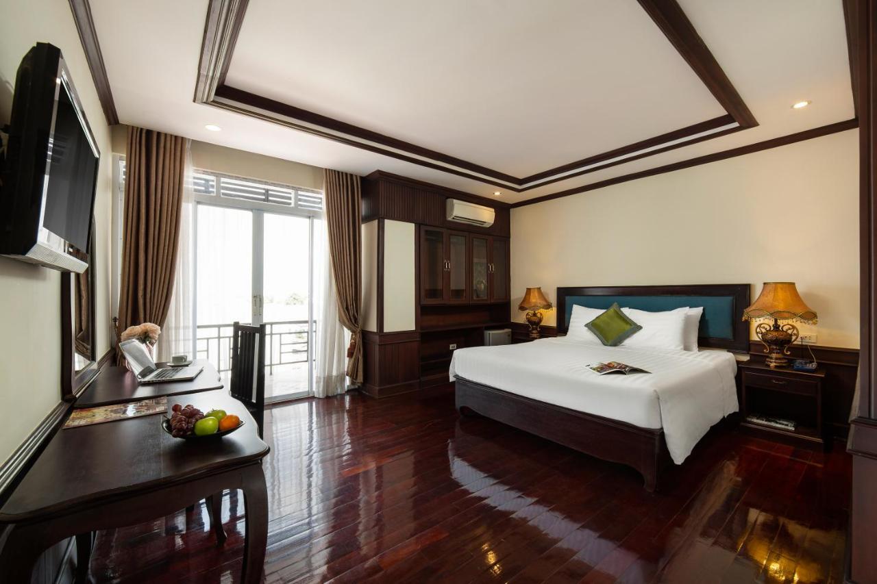 Vientiane Golden Sun Hotel Bagian luar foto