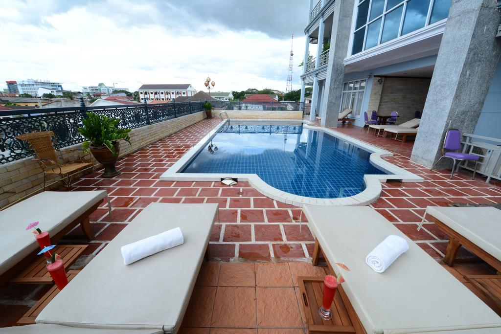 Vientiane Golden Sun Hotel Bagian luar foto