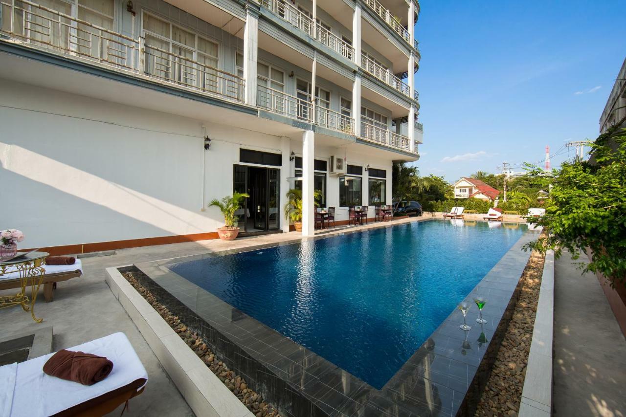 Vientiane Golden Sun Hotel Bagian luar foto